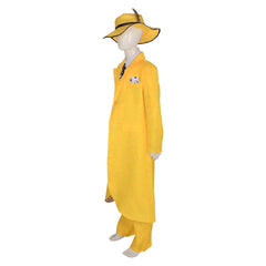 Kids Children Movie The Mask Jim Carrey Yellow Suit Outfits Cosplay Costume Halloween Carnival 