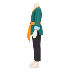 Kids Children Natsuki Subaru Green Tunic Set Outfits Cosplay Costume - Pre-order