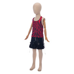 Kids Children Obsession (2026) Nikki Freeman Red Black Set Outfits Cosplay Costume 