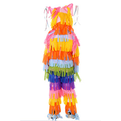 Kids Children Pinata Colorful Jumpsuit Hooded Outfits Cosplay Costume Carnival Suit