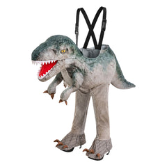 Kids Children Plush Riding Dinosaur Tyrannosaurus Rex Funny Outfits Cosplay Costume