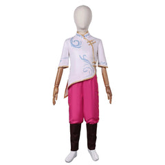 Kids Children Spellbound (2024) Princess Ellian White Top Set Outfits Cosplay Costume 