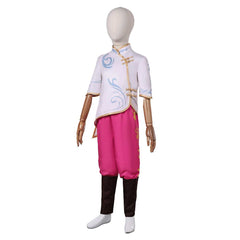 Kids Children Spellbound (2024) Princess Ellian White Top Set Outfits Cosplay Costume 