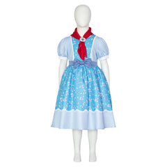 Kids Children Stranger Things (2026) Holly Wheeler Dress Cloak Set Outfits Cosplay Costume