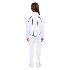 Kids Children Stranger Things (2026) Kali Prasad White Jumpsuit Outfits Cosplay Costume