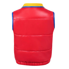 Kids Children Stranger Things: Tales From '85 (2026) Dustin Henderson Red Vest Outfits Cosplay Costume