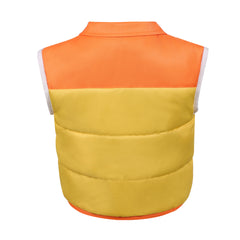 Kids Children Stranger Things: Tales From '85 (2026) Dustin Henderson Yellow Vest Jacket Outfits Cosplay Costume
