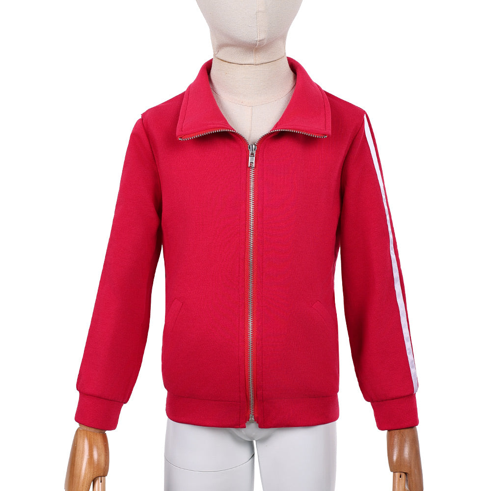 Kids Children Stranger Things: Tales From '85 (2026) Holly Wheeler Red Jacket Outfits Cosplay Costume
