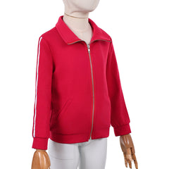 Kids Children Stranger Things: Tales From '85 (2026) Holly Wheeler Red Jacket Outfits Cosplay Costume