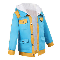 Kids Children Stranger Things: Tales From '85 (2026) Max Mayfield Blue Jacket Outfits Cosplay Costume