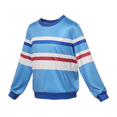 Kids Children Stranger Things: Tales From '85 (2026) Will Byers Blue Top Outfits Cosplay Costume