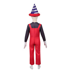 Kids Children The Super Mario Galaxy Movie (2026) Drill Mario Red Set Outfits Cosplay Costume
