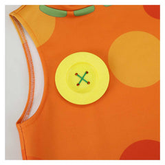 Kids Children Toy Story (2026) Dolly Orange Dress Outfits Cosplay Costume 