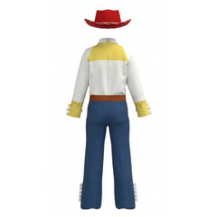 Kids Children Toy Story (2026) Jessie White Yellow Cowgirl Set Outfits Cosplay Costume