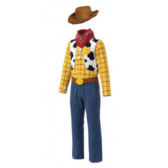 Kids Children Toy Story (2026) Woody White Yellow Cowboy Set Outfits Cosplay Costume