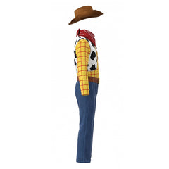 Kids Children Toy Story (2026) Woody White Yellow Cowboy Set Outfits Cosplay Costume