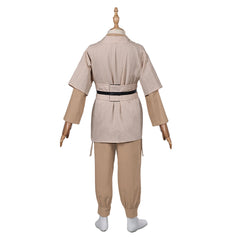 Kids Children TV The Acolyte Padawan Jedi Outfits Cosplay Costume Halloween Carnival Suit 