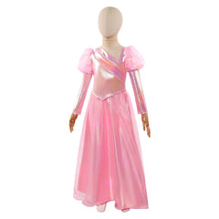 Kids Children Wicked: For Good (2025) Glinda Young Pink Set Outfits Cosplay Costume