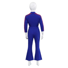 Kids Children Zombies 4: Dawn of the Vampires (2025) Addison Blue Long Trousers Set Cosplay Costume