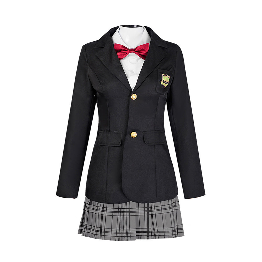 Kill Bill Gogo Yubari Balck School Uniform Set Outfits Cosplay Costume