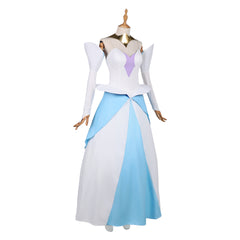 Knights Of Guinevere (2025) Guinevere Blue White Dress Set Outfits Cosplay Costume 