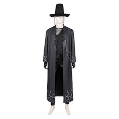 KPop Demon Hunters (2025) Abby Saja Boys Your Idol Black Full Set Outfits Cosplay Costume