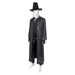 KPop Demon Hunters (2025) Abby Saja Boys Your Idol Black Full Set Outfits Cosplay Costume