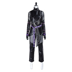 KPop Demon Hunters (2025) Mira Black Jumpsuit Set Outfits Cosplay Costume 