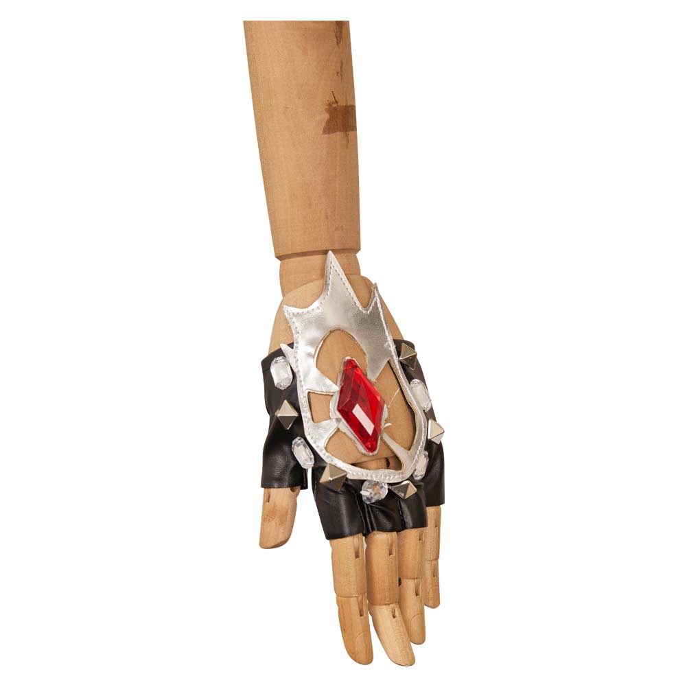 descendants mal handschuhe Mira Black Fingerless Gloves How It's Done Cosplay Accessories Props –  Coshduk