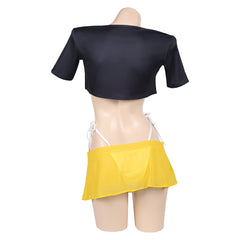 KPop Demon Hunters (2025) Mira Sexy Crop Top Skirt Set Outfits Cosplay Costume 