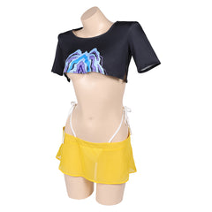 KPop Demon Hunters (2025) Mira Sexy Crop Top Skirt Set Outfits Cosplay Costume 