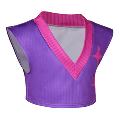 KPop Demon Hunters (2025) Mystery Purple Vest Only Outfits Cosplay Costume