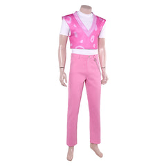 KPop Demon Hunters (2025) Mystery Saja Pink Set Outfits Cosplay Costume 