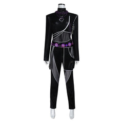 KPop Demon Hunters (2025) Rumi Black Jumpsuit Set Outfits Cosplay Costume