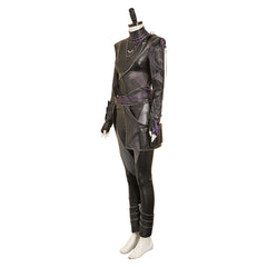 KPop Demon Hunters (2025) Rumi Black Leather Set Outfits Cosplay Costume