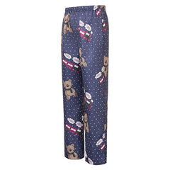 KPop Demon Hunters (2025) Rumi Blue Pajama Pants Sleepwear Cosplay Costume