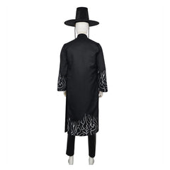 KPop Demon Hunters (2025) Saja Boys Your Idol Black Set Outfits Cosplay Costume 