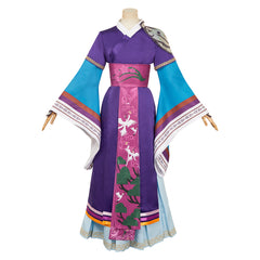 KPop Demon Hunters (2025) The First Hunters Blue Purple Set Cosplay Costume 