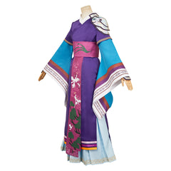 KPop Demon Hunters (2025) The First Hunters Blue Purple Set Cosplay Costume 