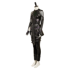 KPop Demon Hunters (2025) Zoey Black Leather Set Outfits Cosplay Costume