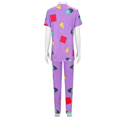 KPop Demon Hunters (2025) Zoey Purple Sleepwear Set Outfits Cosplay Costume