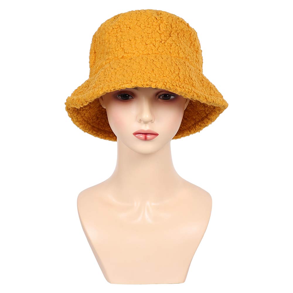 KPop Demon Hunters (2025) Zoey Yellow Fleece Hat Cosplay Accessories Props