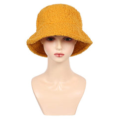 KPop Demon Hunters (2025) Zoey Yellow Fleece Hat Cosplay Accessories Props