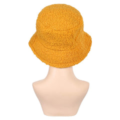 KPop Demon Hunters (2025) Zoey Yellow Fleece Hat Cosplay Accessories Props