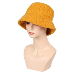 KPop Demon Hunters (2025) Zoey Yellow Fleece Hat Cosplay Accessories Props
