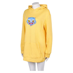 KPop Demon Hunters (2025) Zoey Yellow Hoodie Outfits Cosplay Costume 