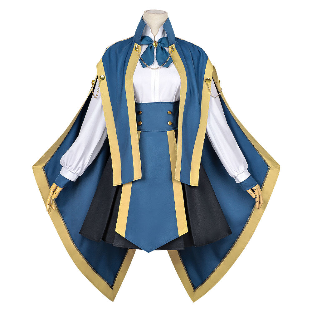 Kunon The Sorcerer Can See (2026) Jenie Kors Blue Set Outfits Cosplay Costume