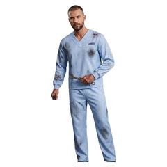 Lanterns (2026) John Stewart Blue Technician Uniform Outfits Cosplay Costume 