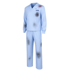 Lanterns (2026) John Stewart Green Lantern Blue Dirty Uniform Outfits Cosplay Costume