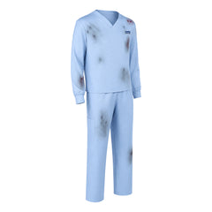 Lanterns (2026) John Stewart Green Lantern Blue Dirty Uniform Outfits Cosplay Costume